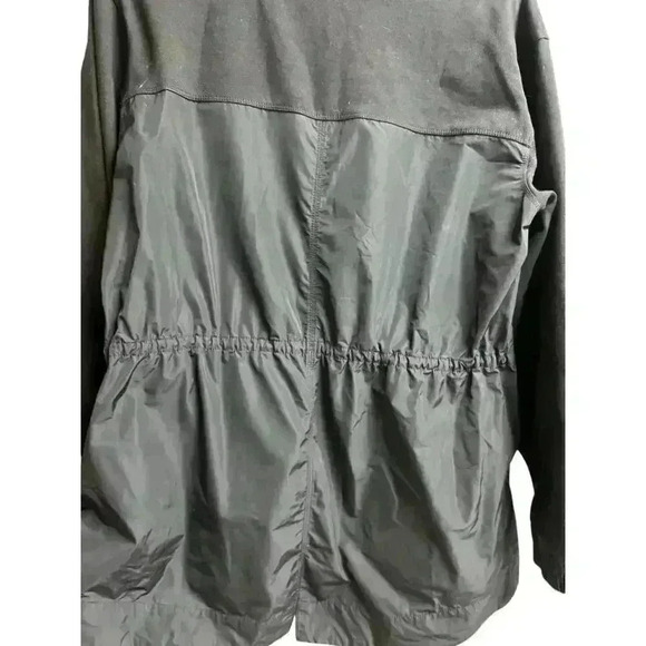 Athleta Women's Triumph Hybrid Crewneck Sweatshirt Oversized Black Small - Picture 9 of 11